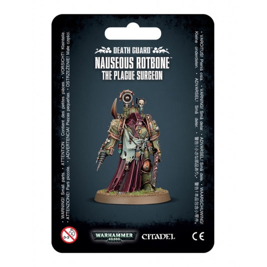 Warhammer 40K Chaos Space Marine Death Guard Nauseous Rotbone