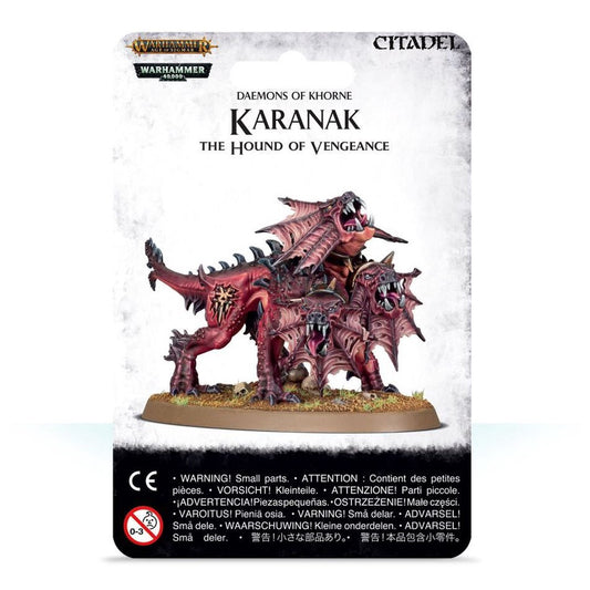 Warhammer 40K/AOS Chaos Daemons Daemons of Khorne Karanak The Hound of Vengeance