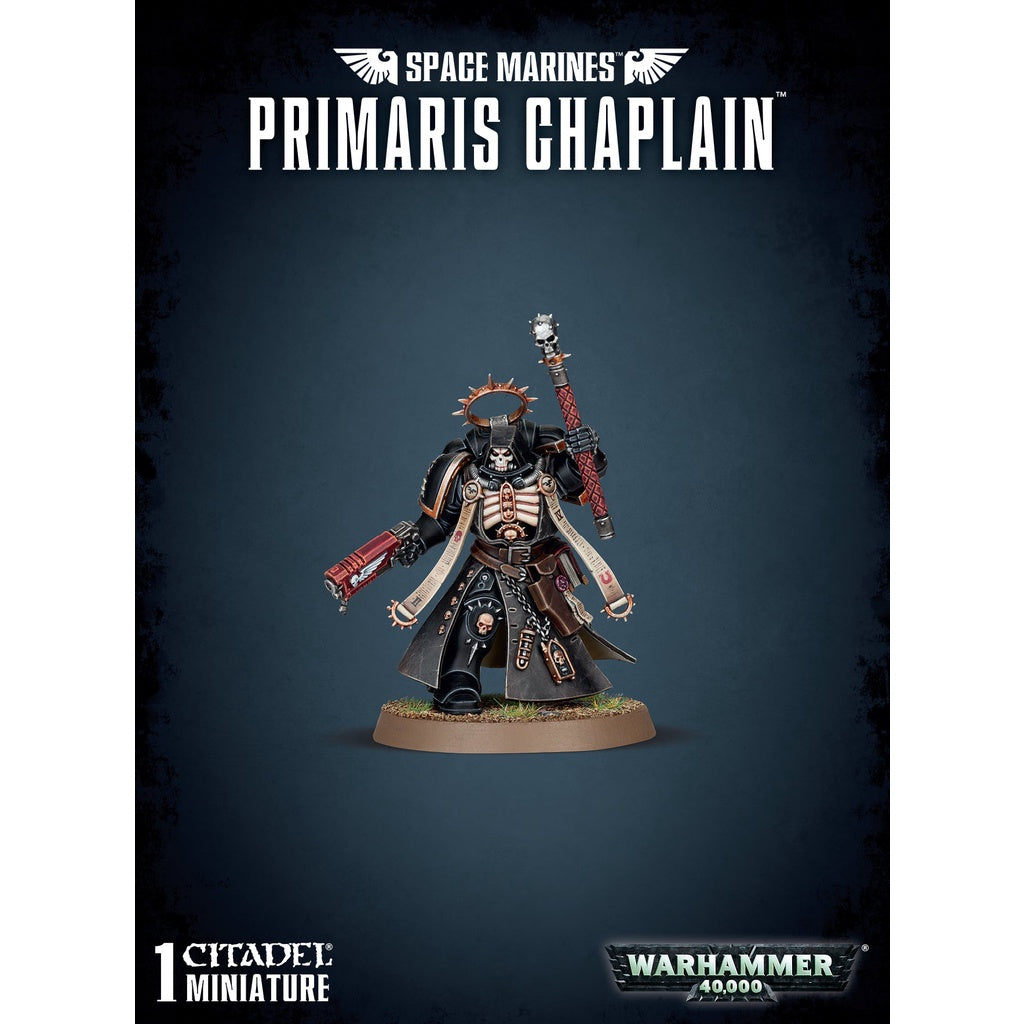Warhammer 40K Adeptus Astartes Space Marines Primaris Chaplain