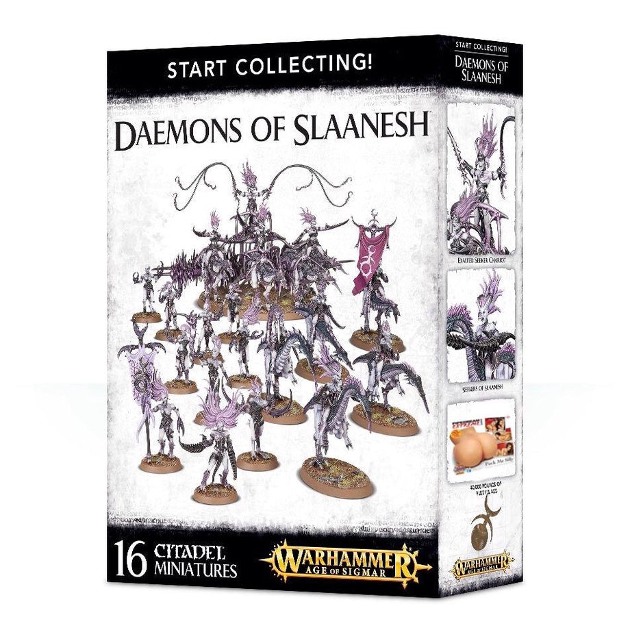 Warhammer 40K/AOS Chaos Daemons Daemons of Slaanesh