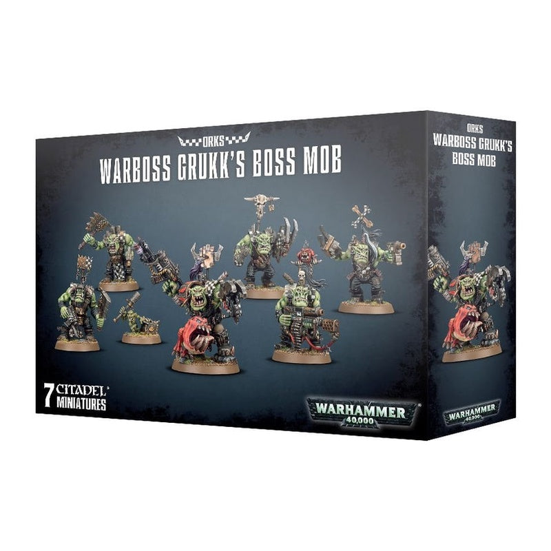Warhammer 40K Orks Warboxx Grukk's Boss-Mob