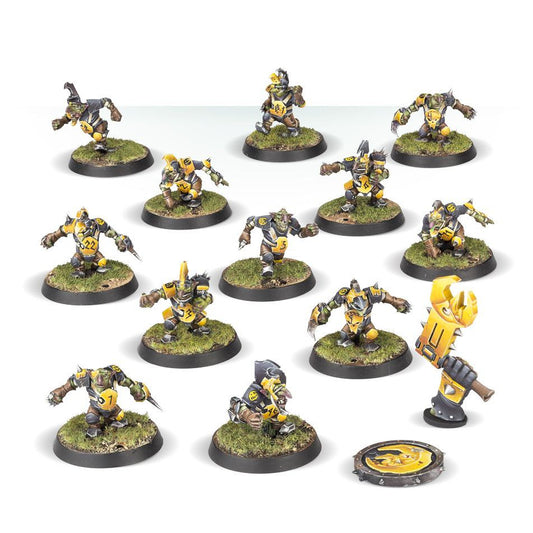 BloodBowl The Scarcrag Snivellers (Goblin Blood Bowl Team)