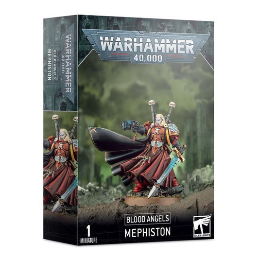 Warhammer 40K Adeptus Astartes Space Marines Blood Angels Mephiston Lord of Death