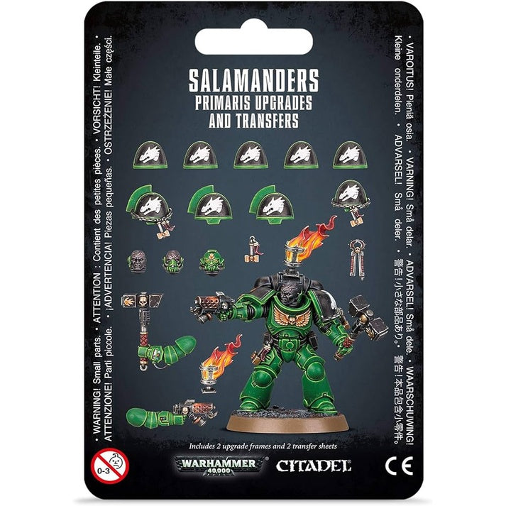 Warhammer 40K Adeptus Astartes Space Marines Salamanders Primaris Upgrades
