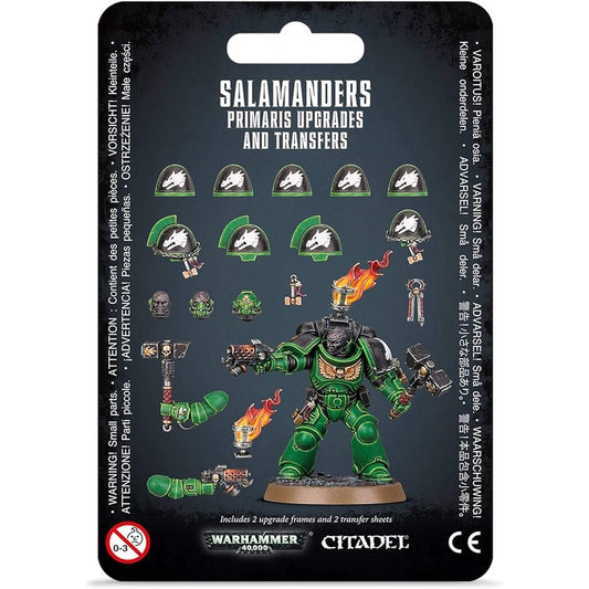 Warhammer 40K Adeptus Astartes Space Marines Salamanders Primaris Upgrades