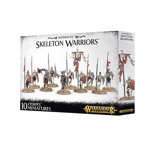 Warhammer AOS Legions of Nagash Deathrattle Skeleton Warriors