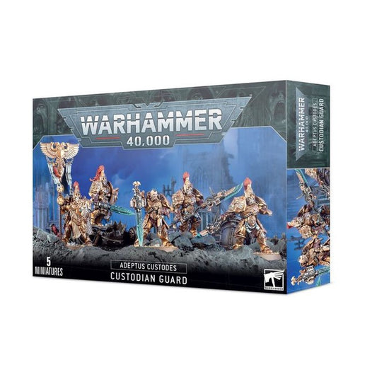 Warhammer 40k Adeptus Custodes Custodian Guard Squad