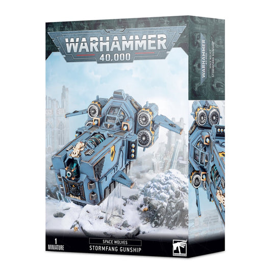 Warhammer 40K Adeptus Astartes Space Wolves Stormfang Gunship
