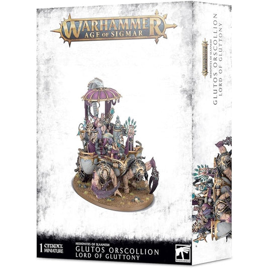 Warhammer AOS Hedonites of Slaanesh Glutos Orscollion Lord of Gluttony