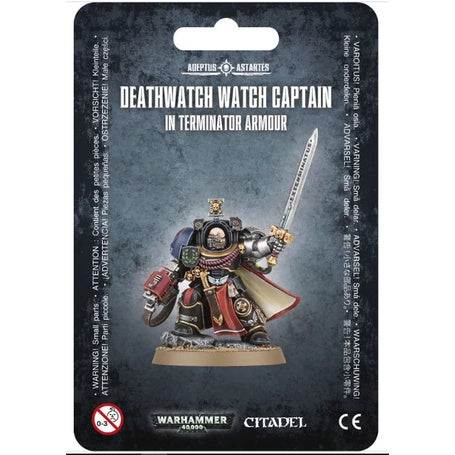 Warhammer 40K Adeptus Astartes Deathwatch Watch Captain in Terminator Armour