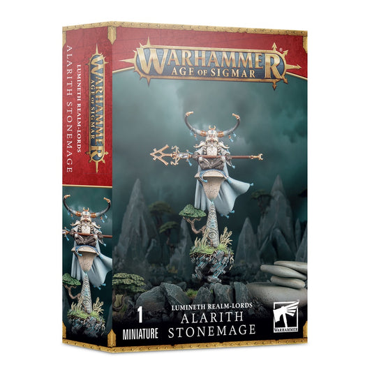 Warhammer AOS Lumineth Realm-Lords Alarith Stonemage