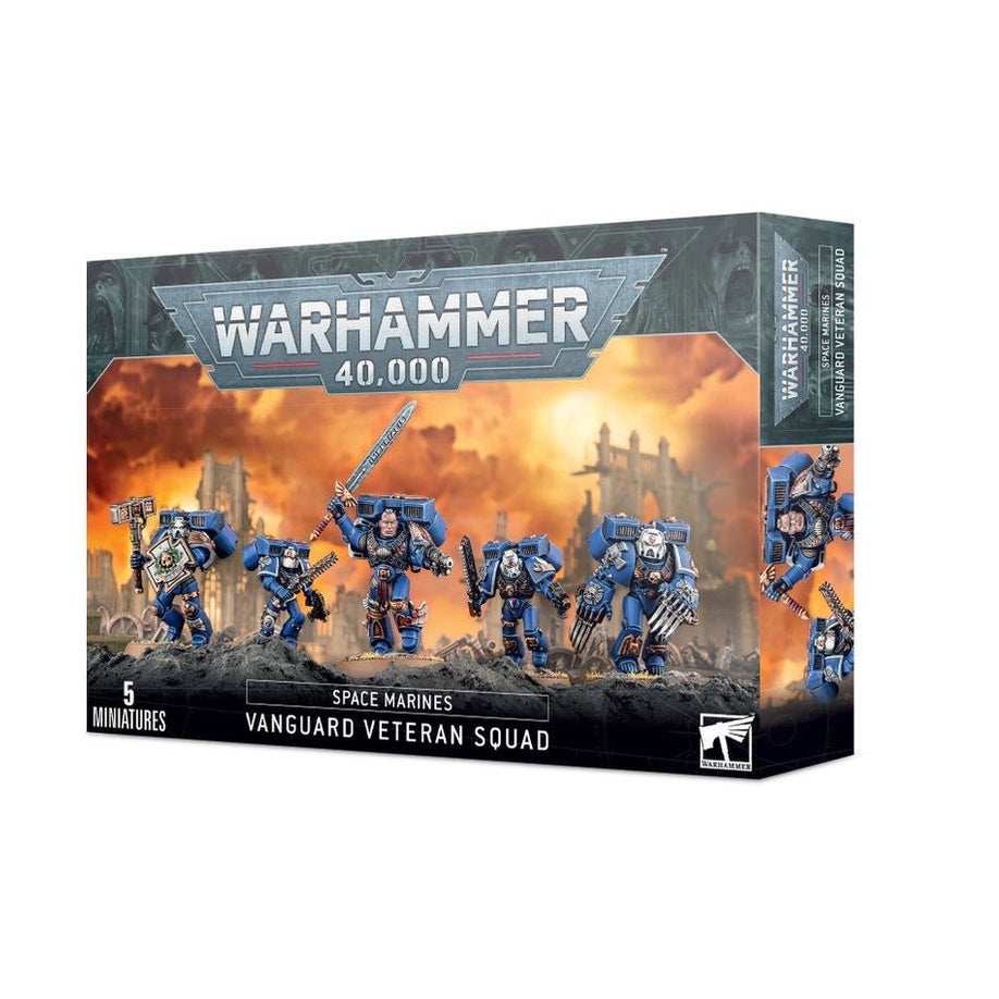 Warhammer 40K Adeptus Astartes Space Marines Vanguard Veteran Squad