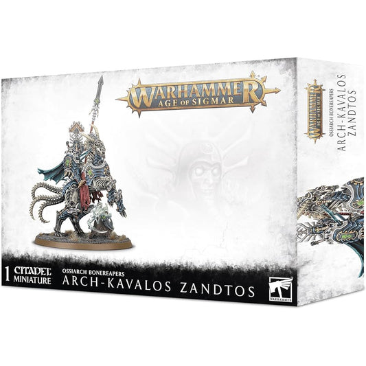 Warhammer AOS Ossiarch Bonereapers Arch-Kavalos Zandtos