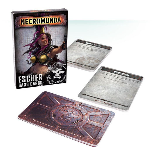 Warhammer 40K Necromunda Escher Gang Cards