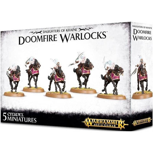 Warhammer AOS Daughters of Khaine Doomfire Warlocks