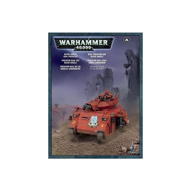 Warhammer 40K Adeptus Astartes Blood Angels Baal Predator