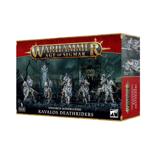Wahammer AOS Ossiarch Bonereapers Kavalos Deathriders
