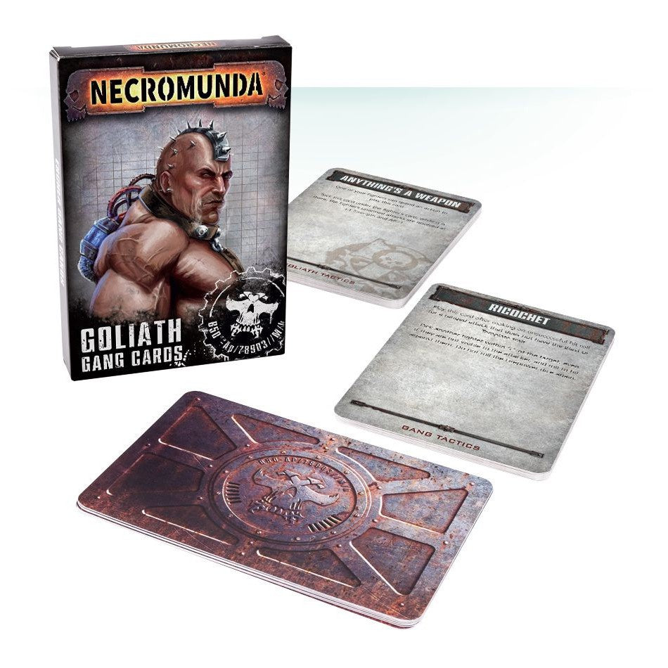 Warhammer 40K Necromunda Goliath Gang Cards