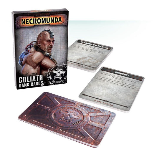 Warhammer 40K Necromunda Goliath Gang Cards