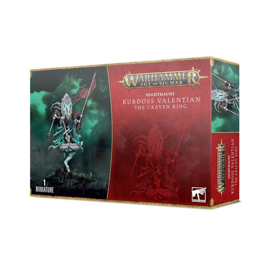 Warhammer AOS Nighthaunt Kurdoss Valentian the Craven King