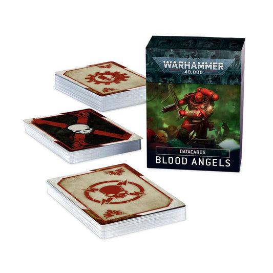 Warhammer 40K Adeptus Astartes Blood Angels Datacards