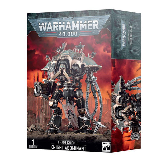 Warhammer 40k Chaos Knights: Knight Desecrator