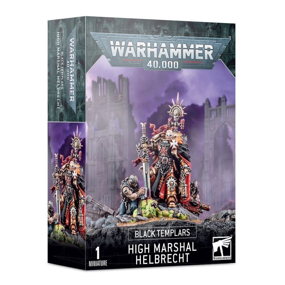 Warhammer 40K Adeptus Astartes Black Templars High Marshal Helbrecht