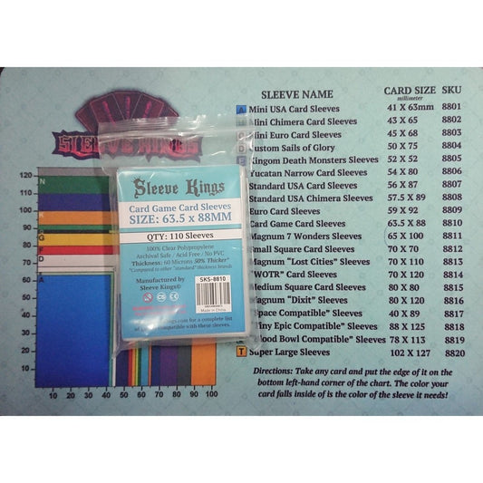 Board Games Sleeves Sleeve Kings Card Game Card Sleeves (63.5x88mm)