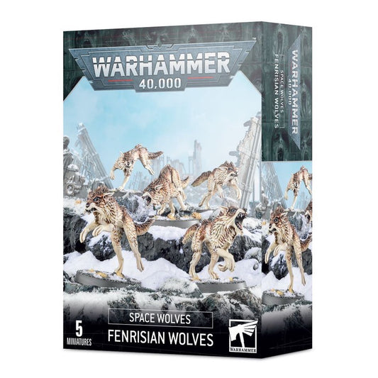Warhammer 40K Adeptus Astartes Space Wolves Fenrisian Wolves