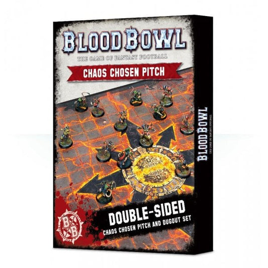 BloodBowl Chaos Chosen Pitch and Dugout set