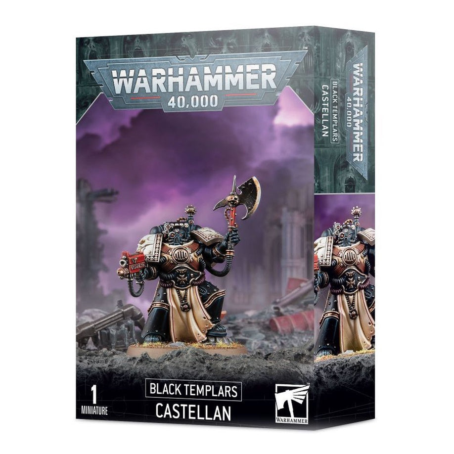 Warhammer 40K Adeptus Astartes Black Templars Castellan