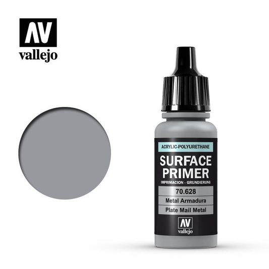 Vallejo Surface Primer Plate Mail Metal (70.628) 17ml