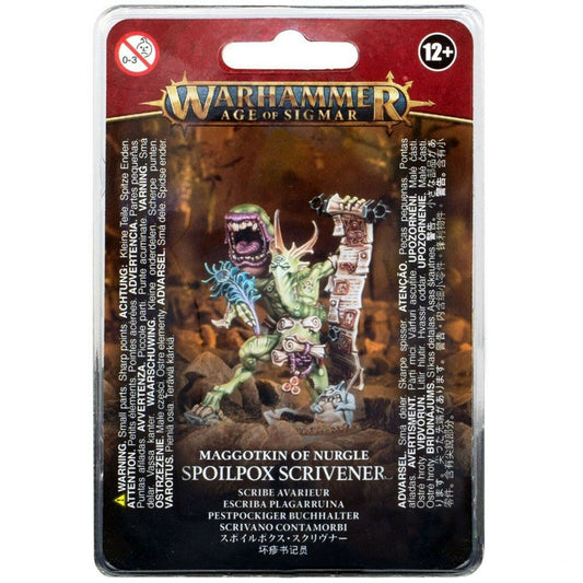 Warhammer 40K/AOS Chaos Daemons Daemons of Nurgle Spoilpox Scrivener