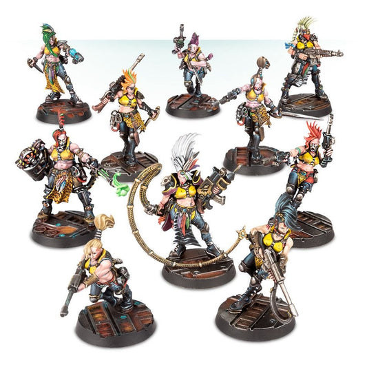 Warhammer 40K Necromunda Escher Gang