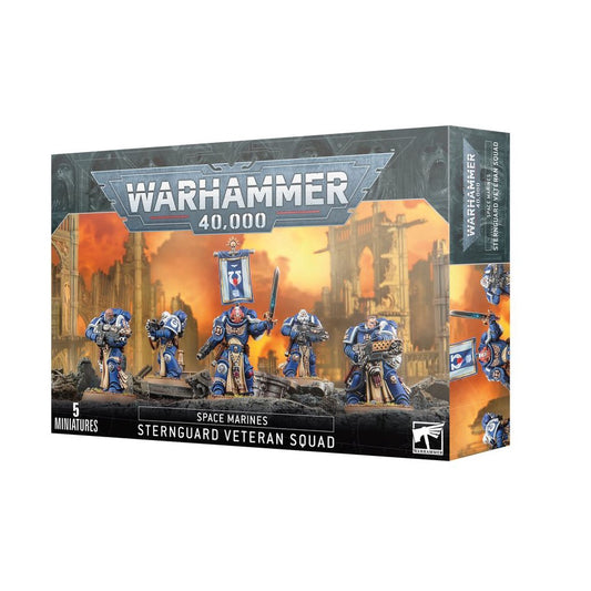 Warhammer 40K Adeptus Astartes Space Marines Sternguard Veteran Squad
