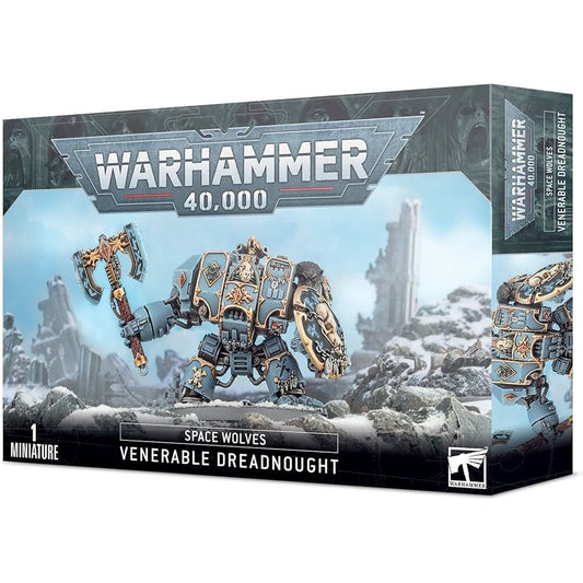 Warhammer 40K Adeptus Astartes Space Wolves Venerable Dreadnought