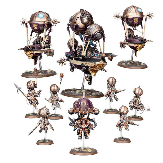Warhammer AOS Battleforce Kharadron Overlords Barak-Nar Skyfleet
