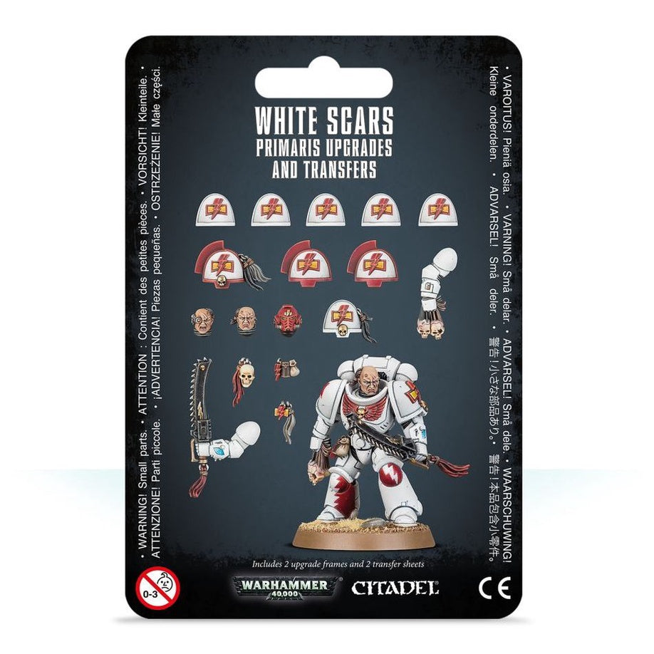 Warhammer 40K Adeptus Astartes Space Marines White Scars Primaris Upgrades