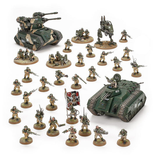 Warhammer 40K Battleforce Astra Militarum Bastion Platoon
