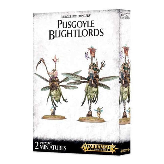Warhammer AOS Maggotkin of Nurgle Pusgoyle Blightlords
