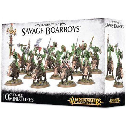 Warhammer AOS Bonesplitterz Savage Boarboys