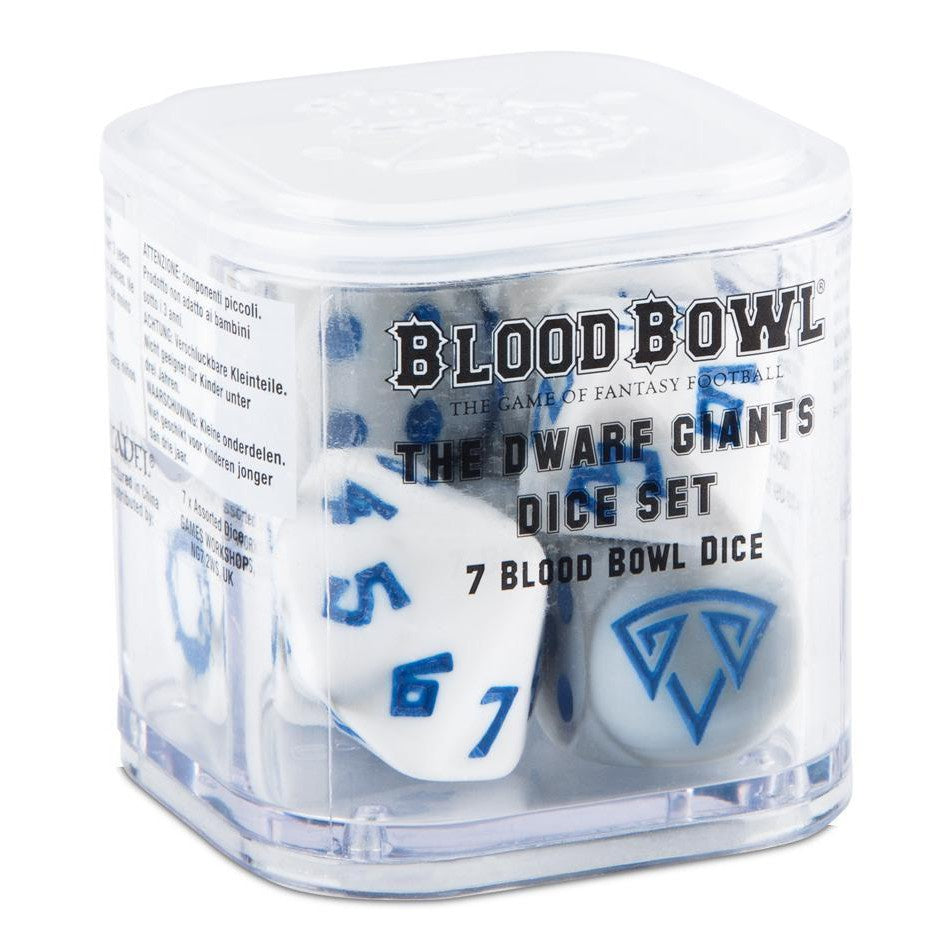 BloodBowl The Dwarf Giants Dice Set