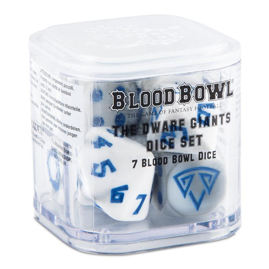 BloodBowl The Dwarf Giants Dice Set