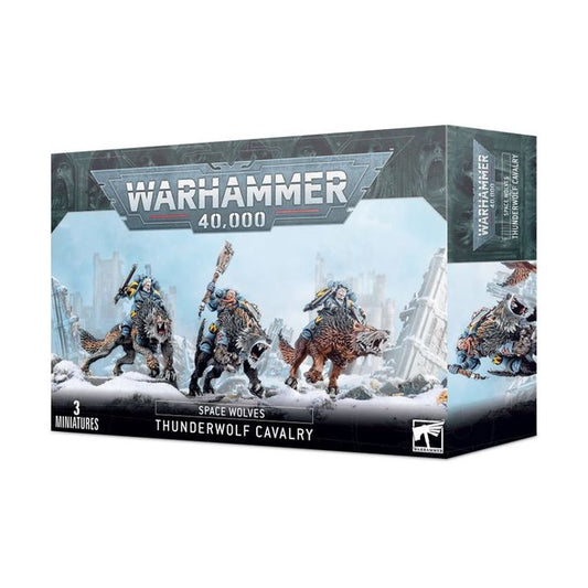 Warhammer 40K Adeptus Astartes Space Wolves Thunderwolf Cavalry
