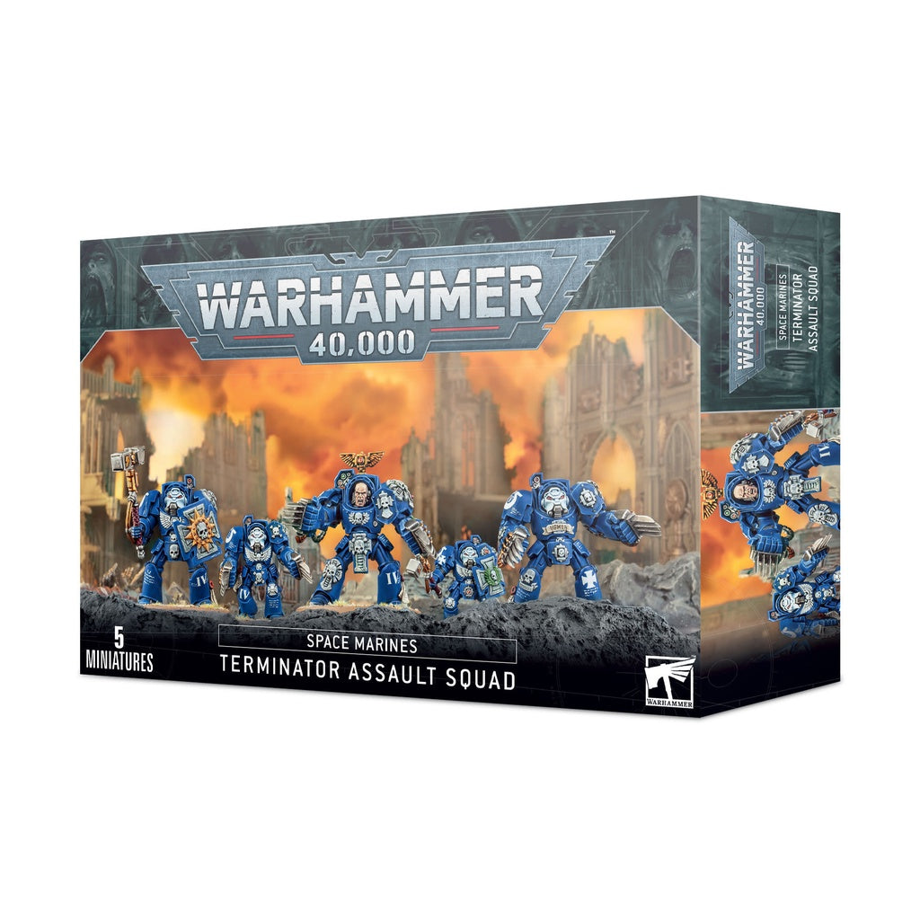 Warhammer 40K Adeptus Astartes Space Marines Terminator Assault Squad
