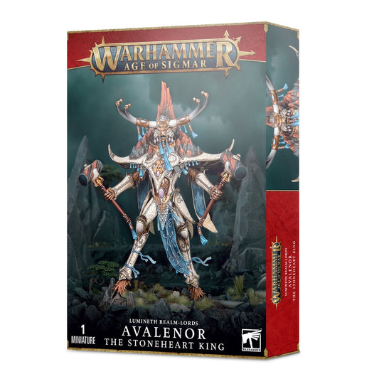 Warhammer AOS Lumineth Realm-Lords Avalenor The Stoneheart King
