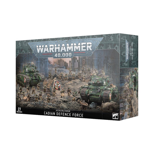 Warhammer 40k Astra Militarum Cadian Defence Force
