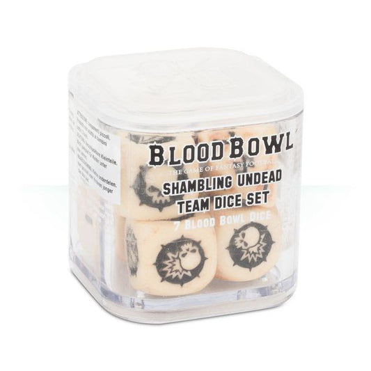 BloodBowl Shambling Undead Team Dice Set