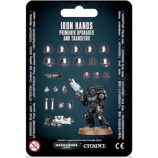 Warhammer 40K Adeptus Astartes Space Marines Iron Hands Primaris Upgrades