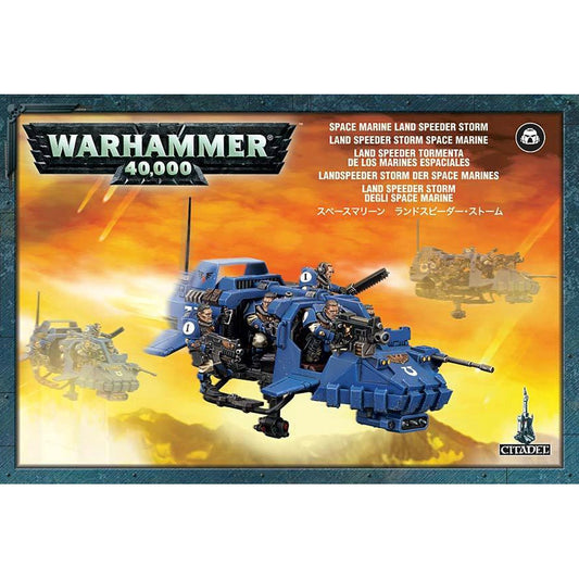 Warhammer 40K Adeptus Astartes Space Marines Land Speeder Storm